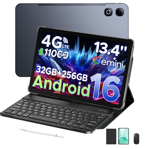 DOOGEE Tab G6 Max 2025 Newest Android 16 Tablet with Pen and
